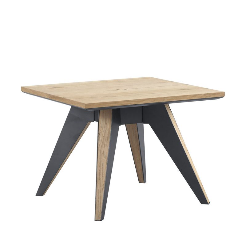 bijzettafel pento vierkant eikenhout